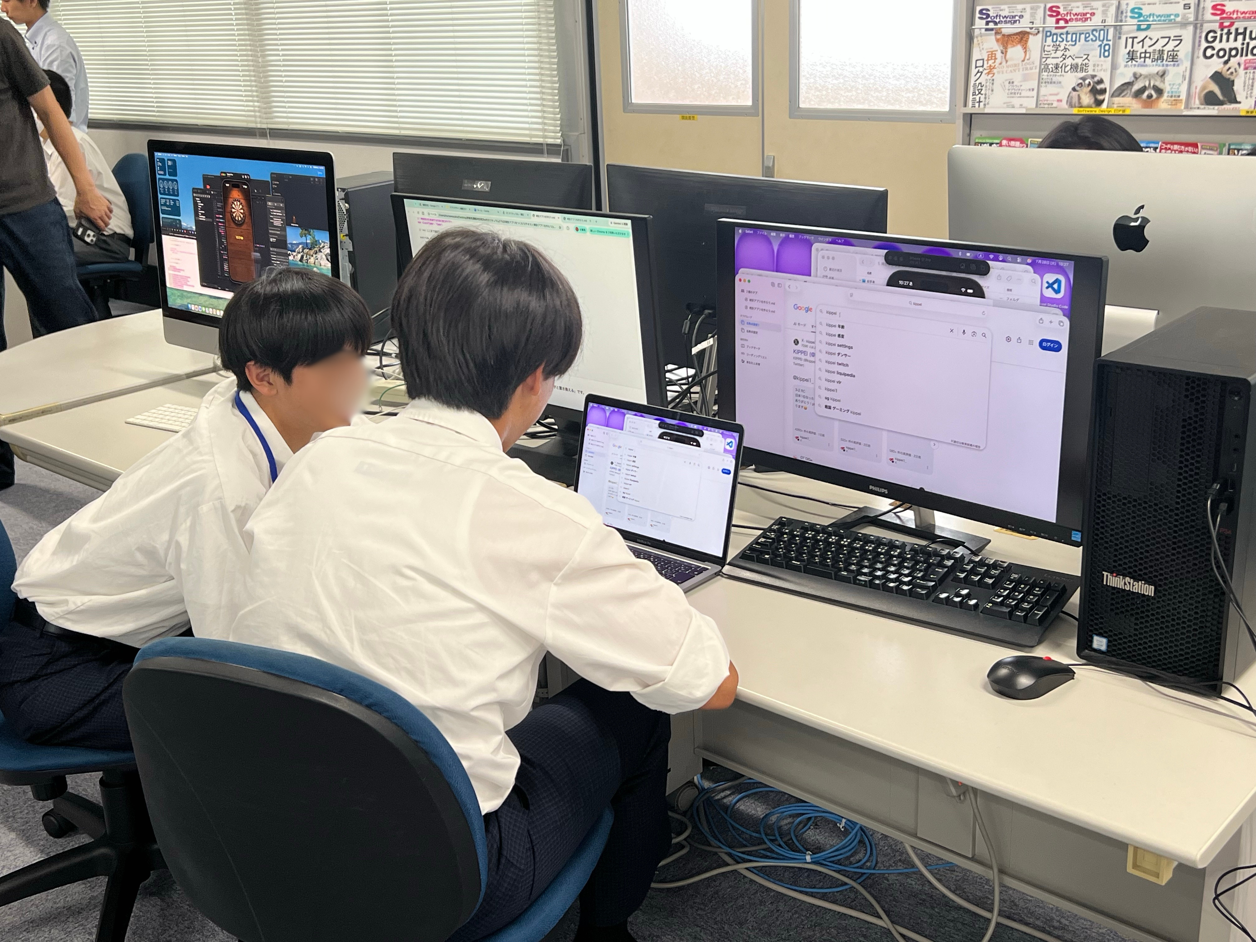 プログラミング研修の様子2